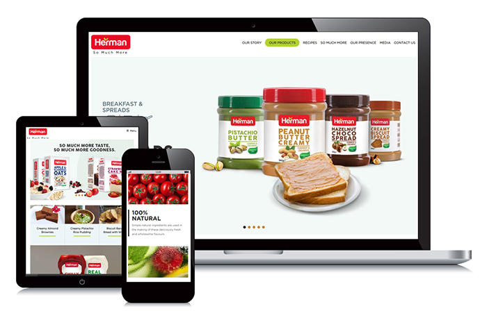 Herman Food | Web Design Dubai