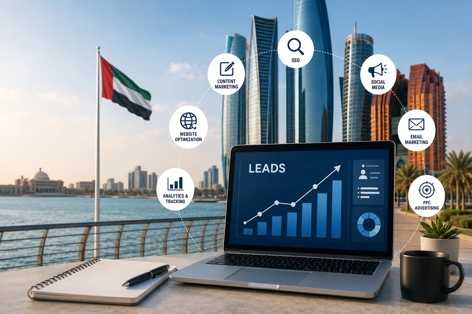 7 Digital Marketing Strategies That Drive More Leads in Abu Dhabi