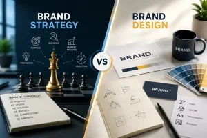 Brand Strategy vs Brand Design