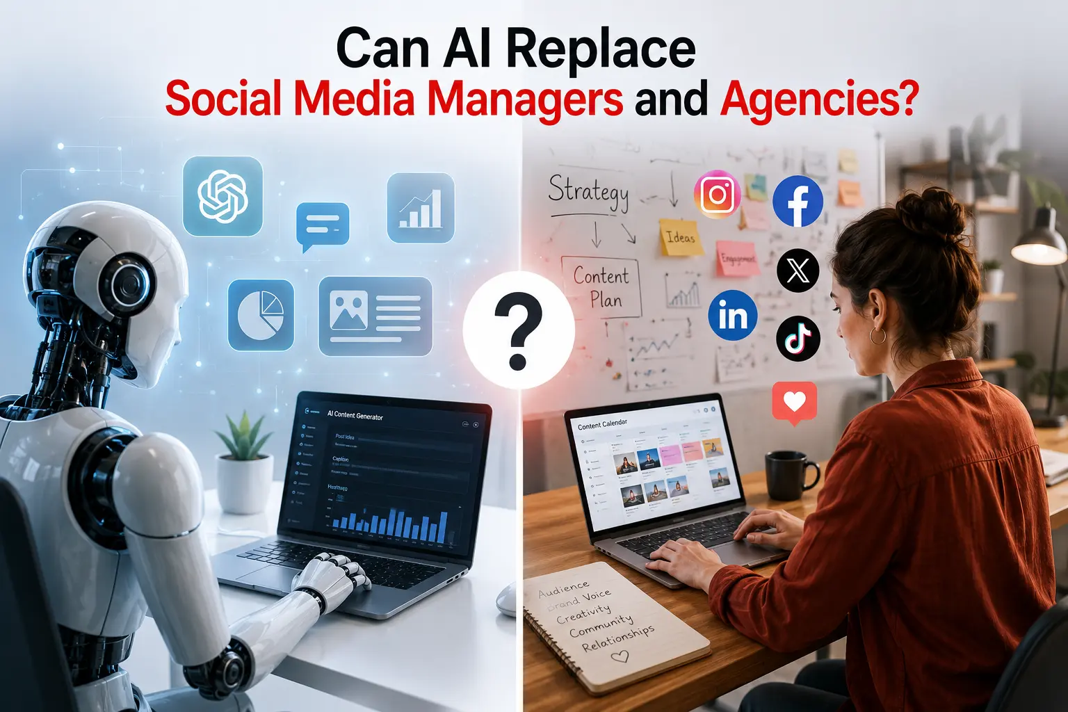 Can AI Replace Social Media Managers and Agencies Can AI Replace Social Media Managers and Agencies?