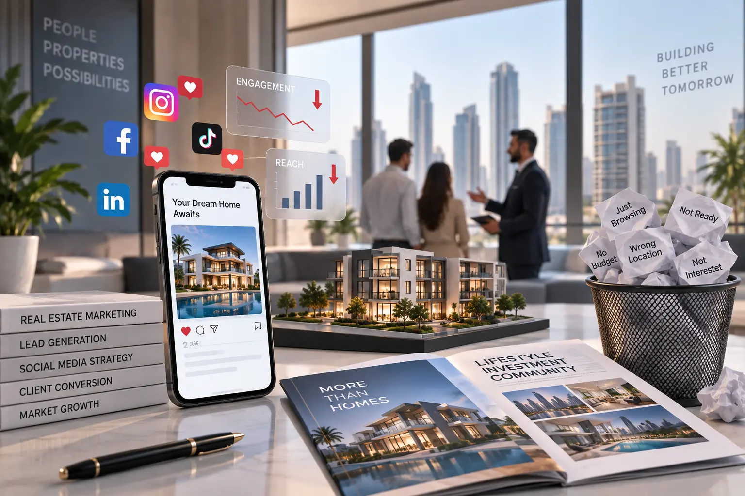 Modern Real Estate Marketing Overcoming Low Social Engagement and Unqualified Lead Fatigue