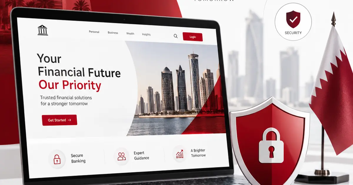 How Website Design Builds Customer Trust in Qatar’s Financial Services Industry