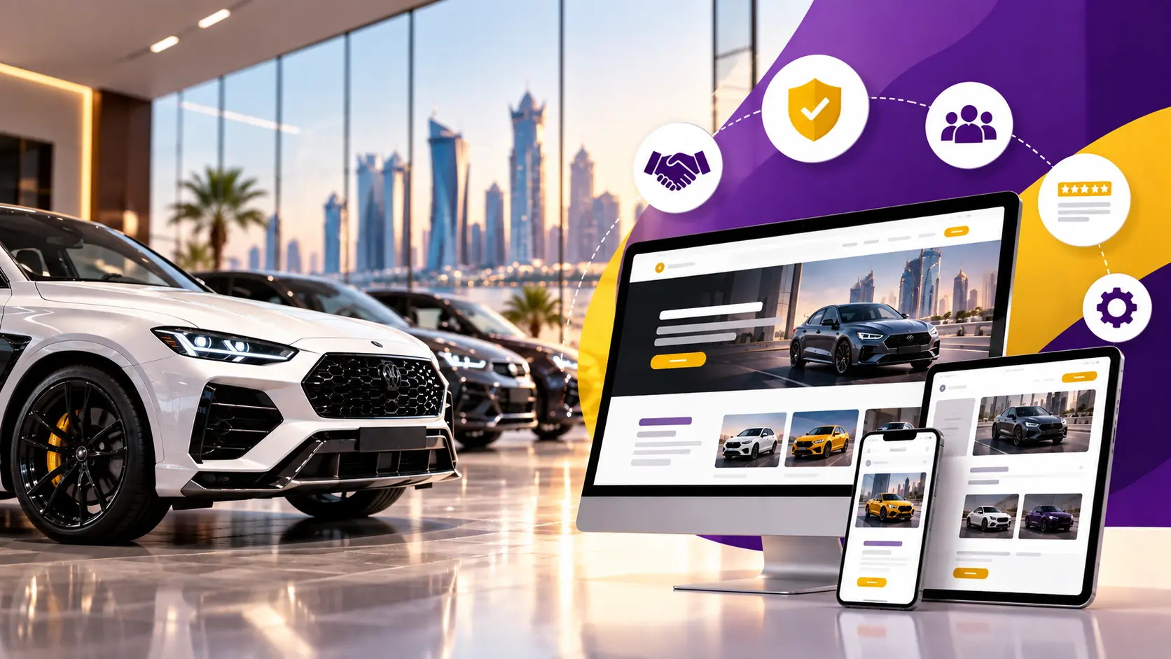 Website Design How Website Design Builds Trust for Automotive Brands in Qatar