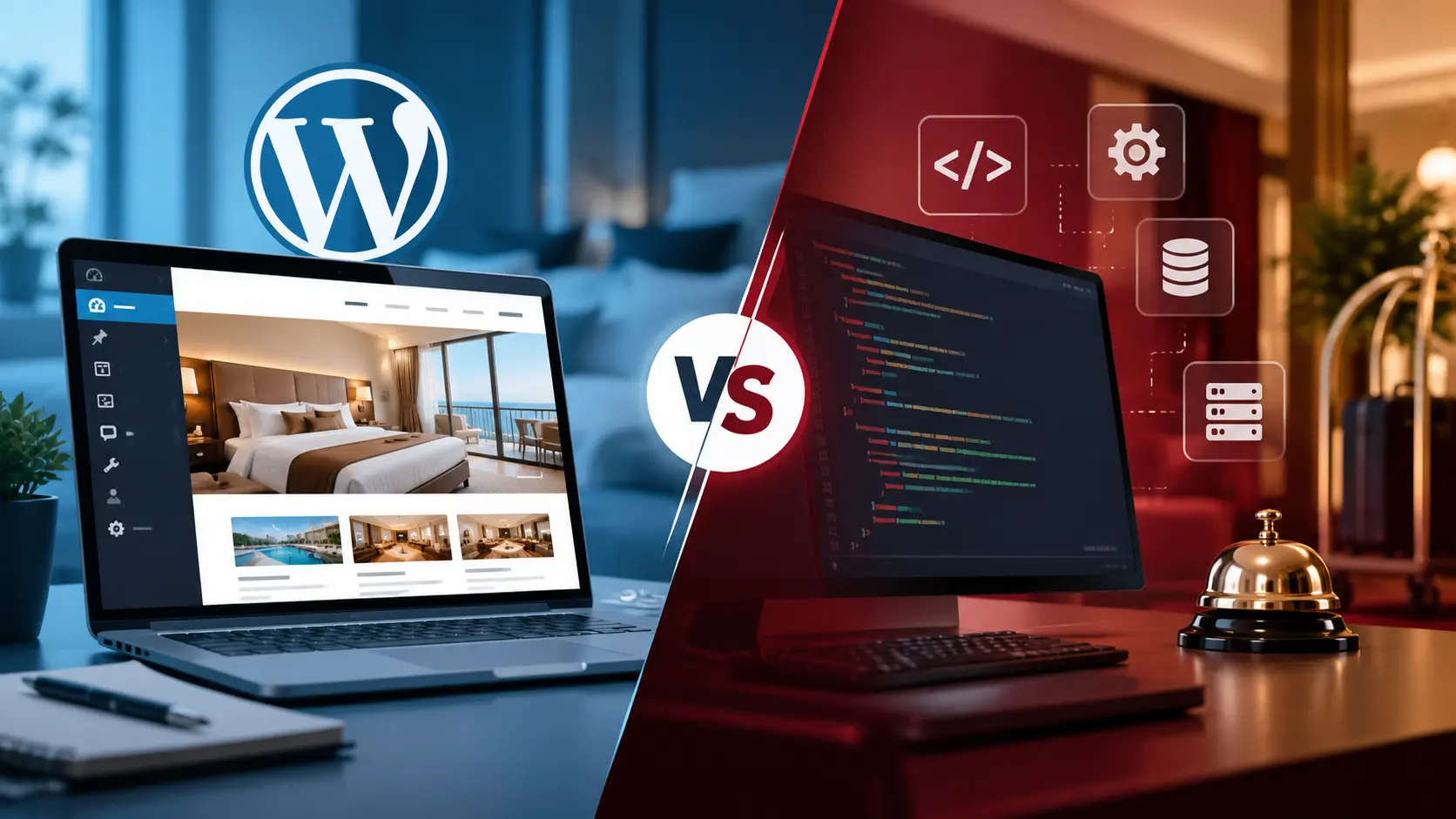 WordPress vs. Custom Web Development WordPress vs. Custom Web Development