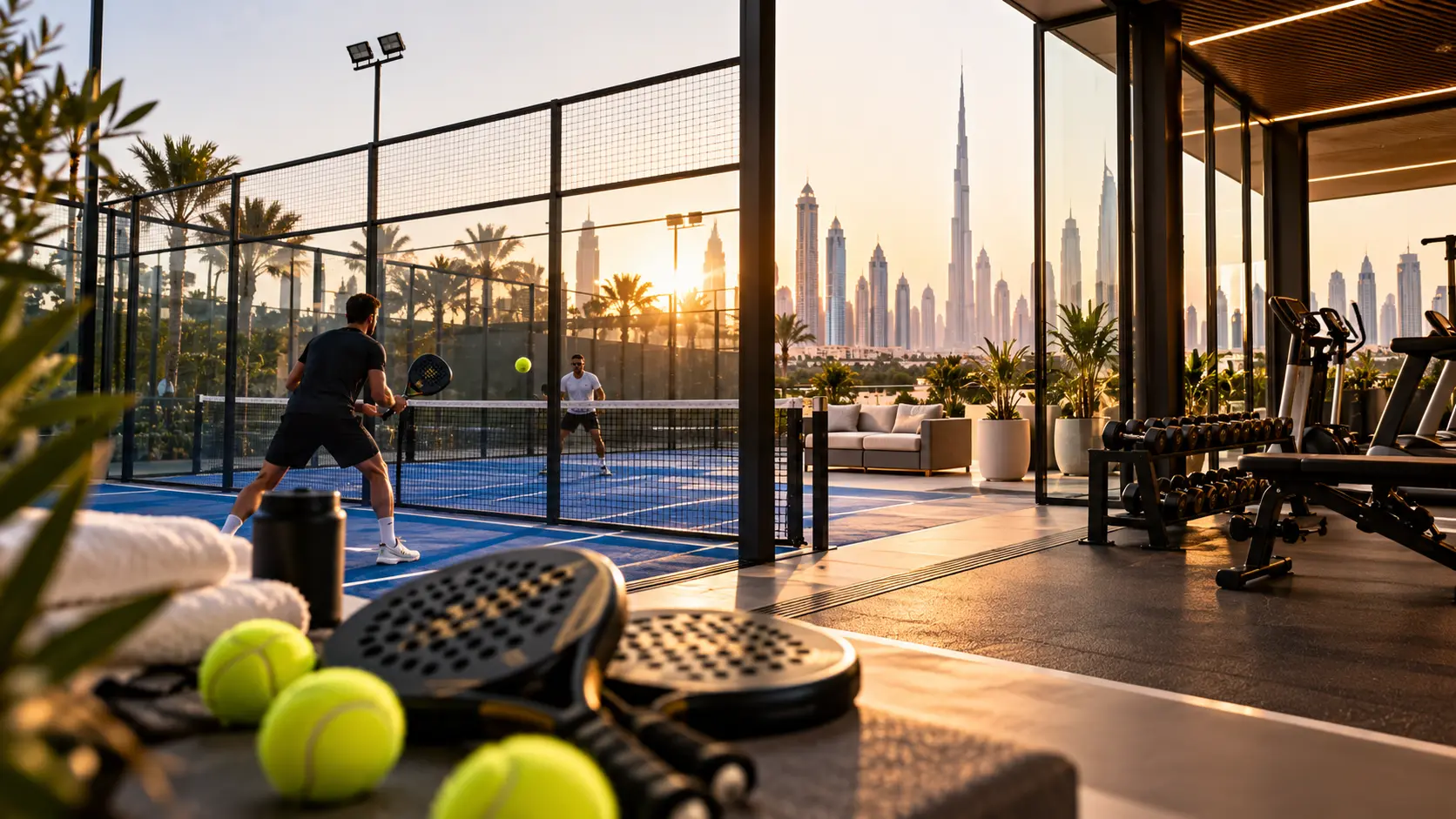 Dubai Golden Hour Padel Club Luxury Padel & Fitness Clubs: How Brand Positioning Drives High-Value Memberships in Dubai